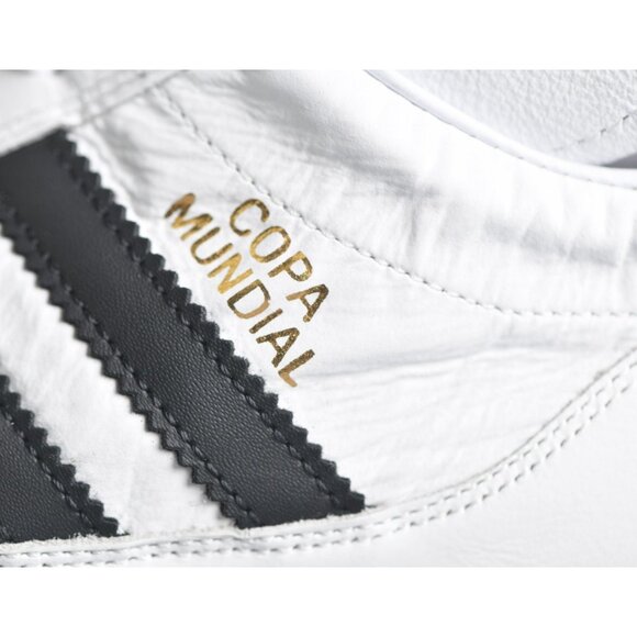 New! Size: 11.5 Men | adidas Copa Mundial FG Leather | White/Gold/Black | ID4050 main image 13